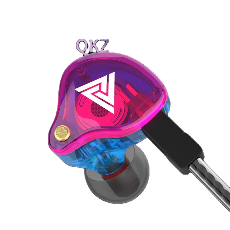 

New Product QKZ VK4 In-ear Wire Control Plug-in Headset Mobile Phone Headset Sports Headset