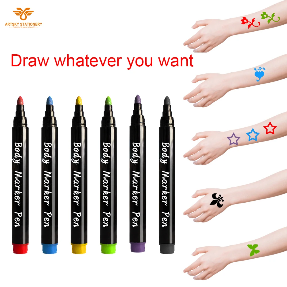 Bodymark Temporary Tattoo Markers Body Markers Washable Adult Buy