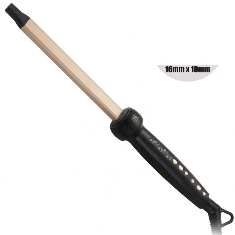 

Factory Price Wholesale Curly Hair Stick Lcd Curling Iron Cordless Hair Curler Magic Automatic Curling Iron, Black