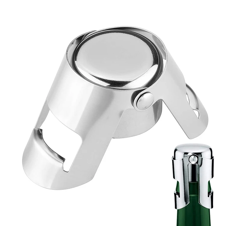 

Top Sellers For Bar Kitchen Accessories Stainless Steel Wine Stopper Champagne Stopper