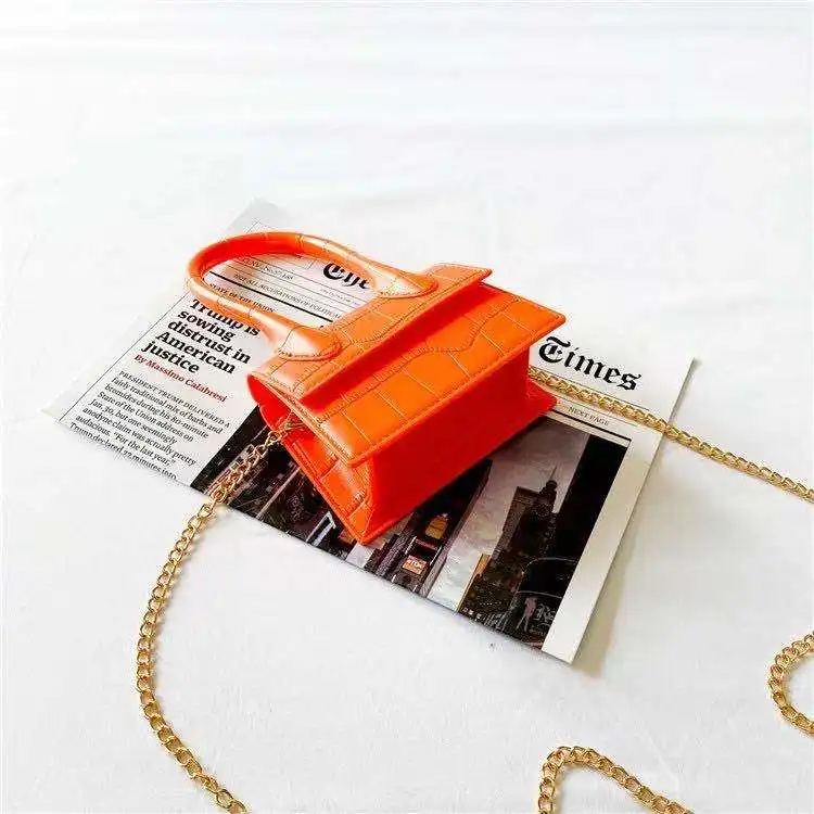 

Mini crossbody cute western chain small square bag handbag
