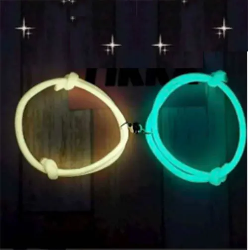 

Custom Magnetic Night Light Illuminous bracelet For Couple 2pcs/set KIB049, As the pictures