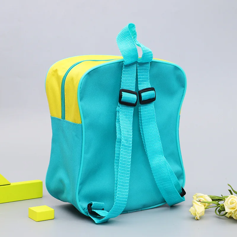 

K015 Customized toys Oxford cloth pvc children's small school bag translucent kindergarten backpack