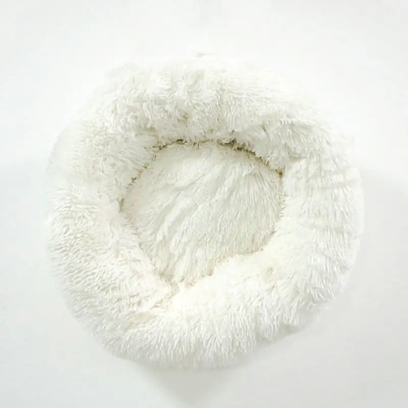 

Plush Dog Cat Sleeping Bed Cave Cuddle Soft Cushion Hooded Warm Pet Supplies