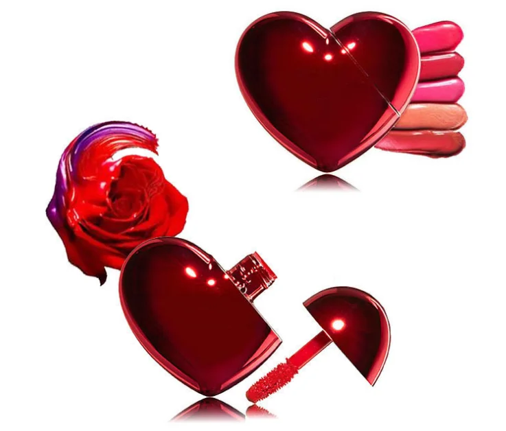 

2020 Wholesale Lipgloss Pigment Heart Shape Glitter Clear Lipgloss Vendor For Women