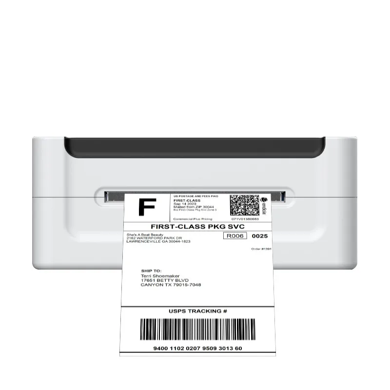 

110mm Amazon FBA Label Printer Barcode Label Shipping FBA thermal Waybill Printer for Express Logistics