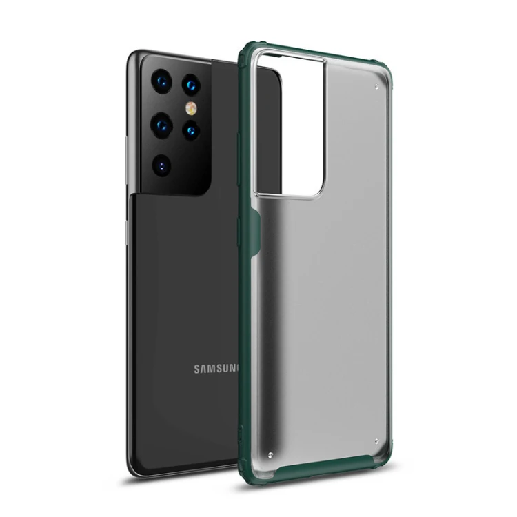 

Premium Shockproof Matte Translucent Pc Covers Case Cell Phone Cover Shell For Samsung Galaxy S21 Plus Ultra S30 S 20 S10