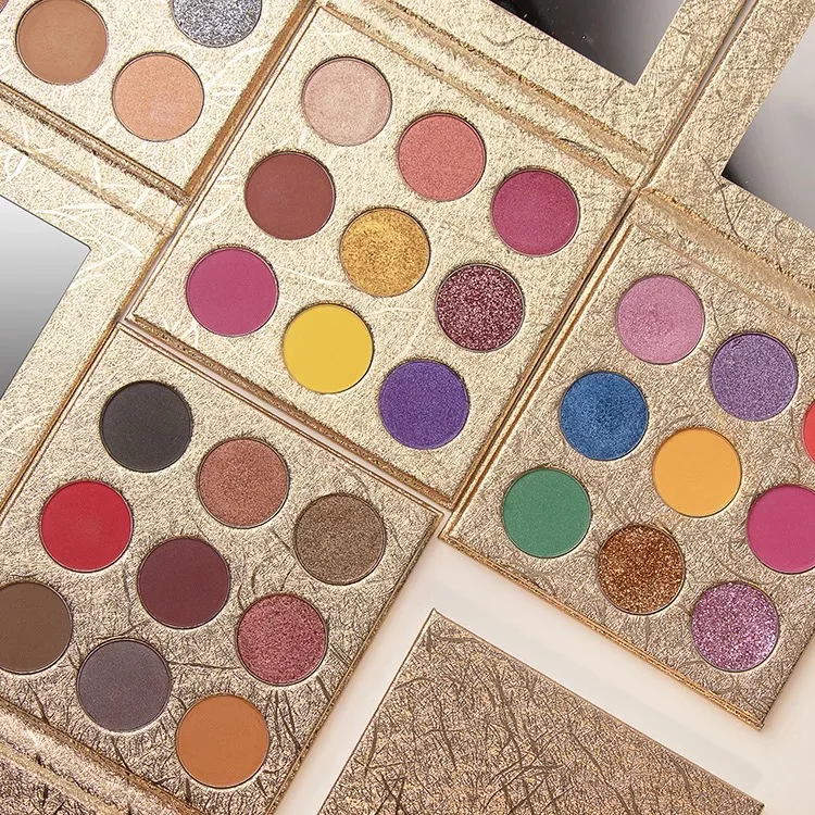 

Fall Custom Private Label Pallet Glitter Eyeshadow Palette