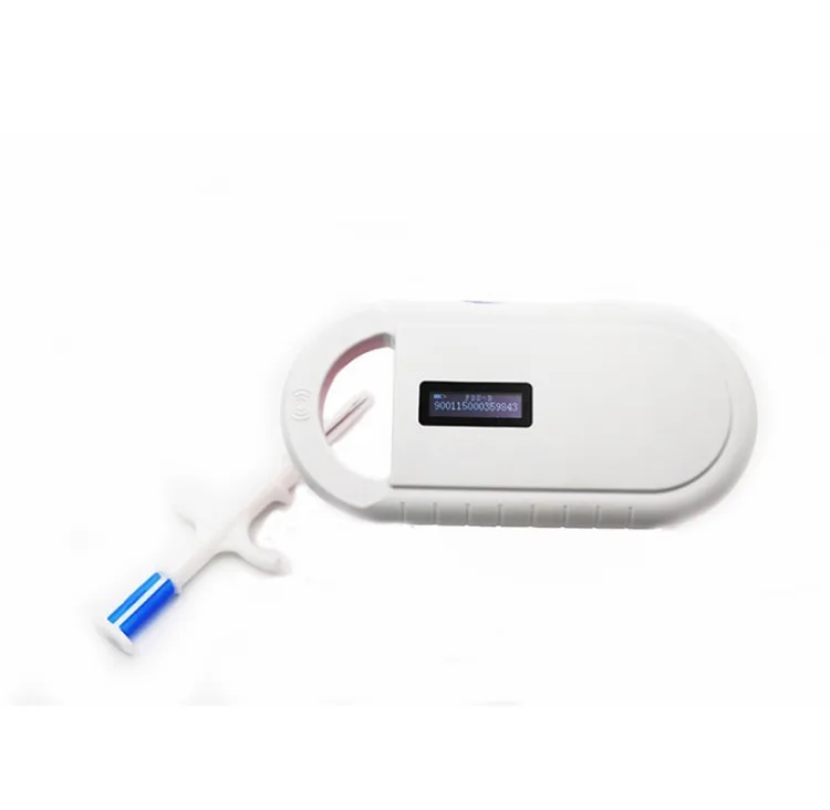 Long Range Animal Rfid Microchip Reader 134.2khz Handheld Portable Micro USB Animal Ear Tag Reader