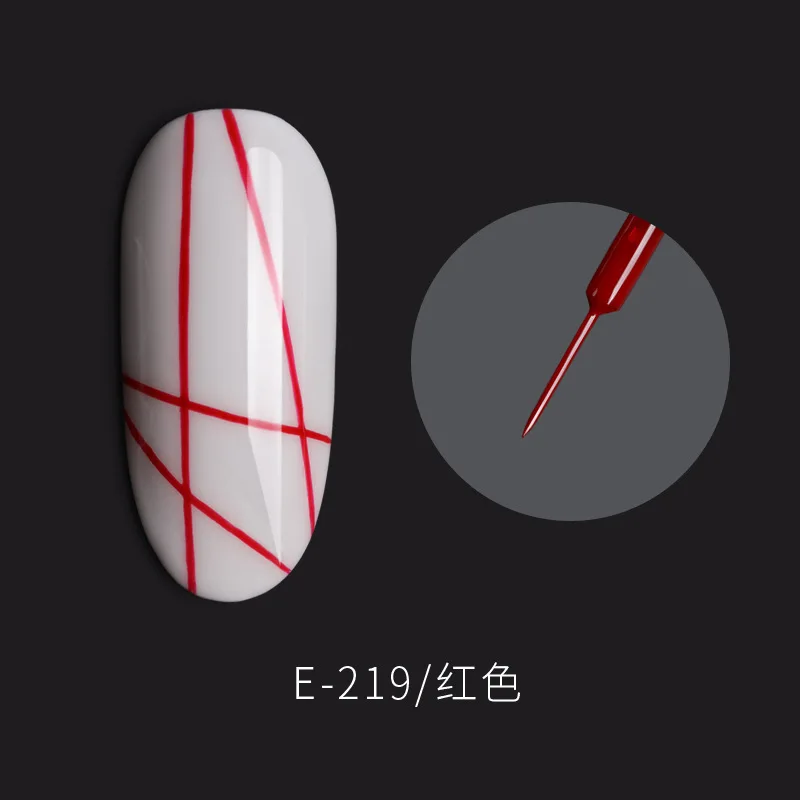 

High Quality 10ML Spider Painting Glue For Soak Off Glue Polish, White,black,green,pink,orange