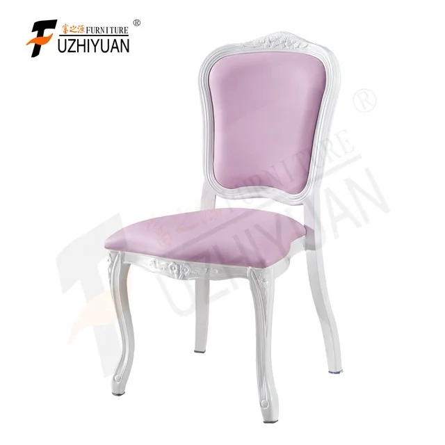 

Hot sale french design stacking golden luxury wedding dining chair, Customized
