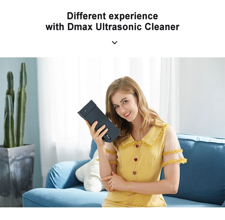 600ML High Frequency Ultrasonic Cleaner Waterproof Ultrasound Sonic Vibrator Cleaning Machine Jewelry Cleaner