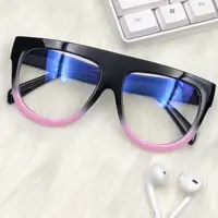 

Computer Glasses Women Spectacle Frame Clear Fashion Reading Eyeglasses Oversized Blue Light Blocking K31157