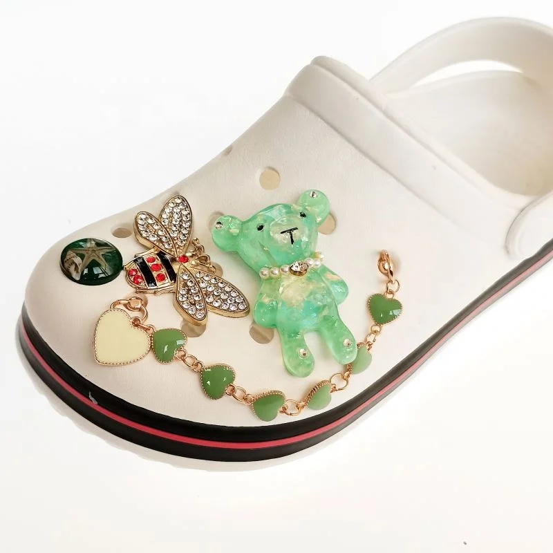 

Accept Custom Jibz Shoe Accessories Alloy Jewelry Sneaker Gold Croc Charm Shoe Tag Name Brand Shoelace Charm, Customized