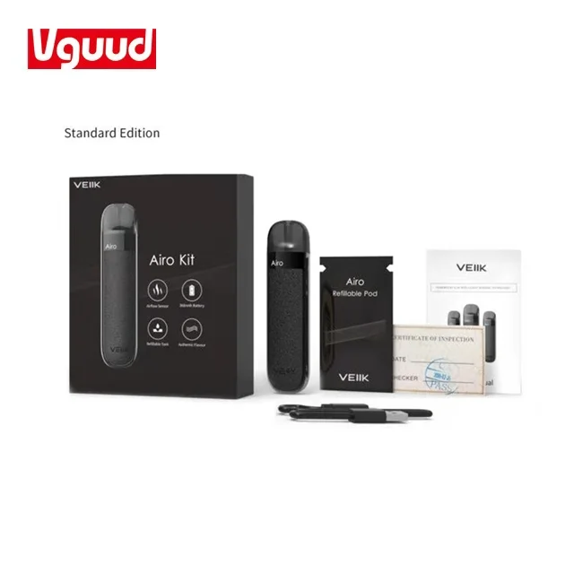 Vguud Veiik AIRO new products refill  360mah 1.2ml CBD vape pen replaceable compatible  pod