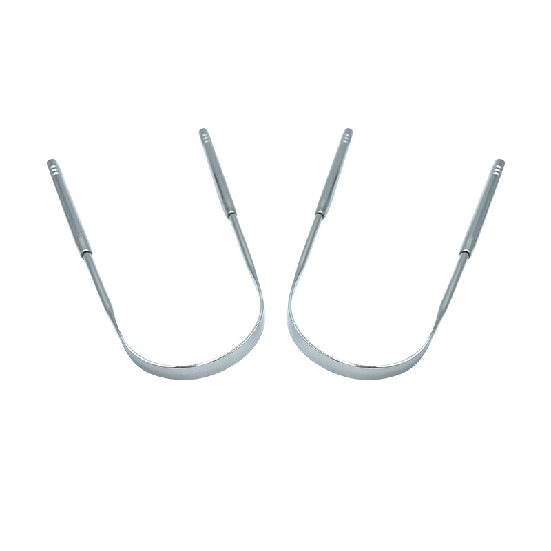 

304 stainless steel tongue cleaners Surgical Grade Stainless Steel Tongue Cleaners 304 Stainless Steel Tongue Scraper