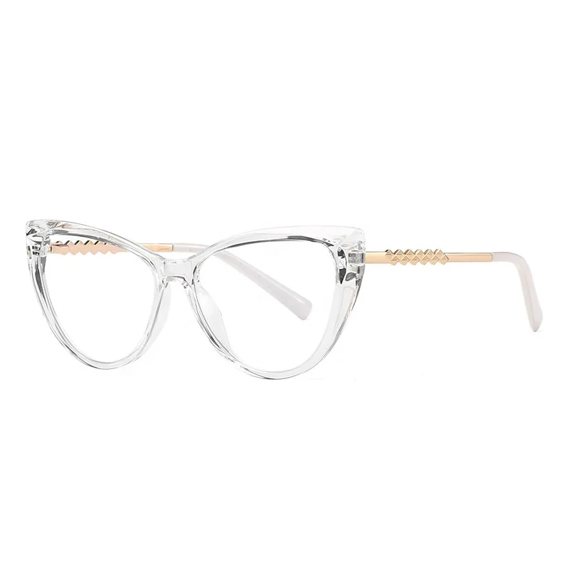

2021 Fashion wholesale women anti blue light blocking glasses computer optical glasses frames