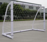 

XY-S182C Factory Outlet Portable 6 X 4 ft Upvc Soccer Goal Plastic Kids Football Goal Post