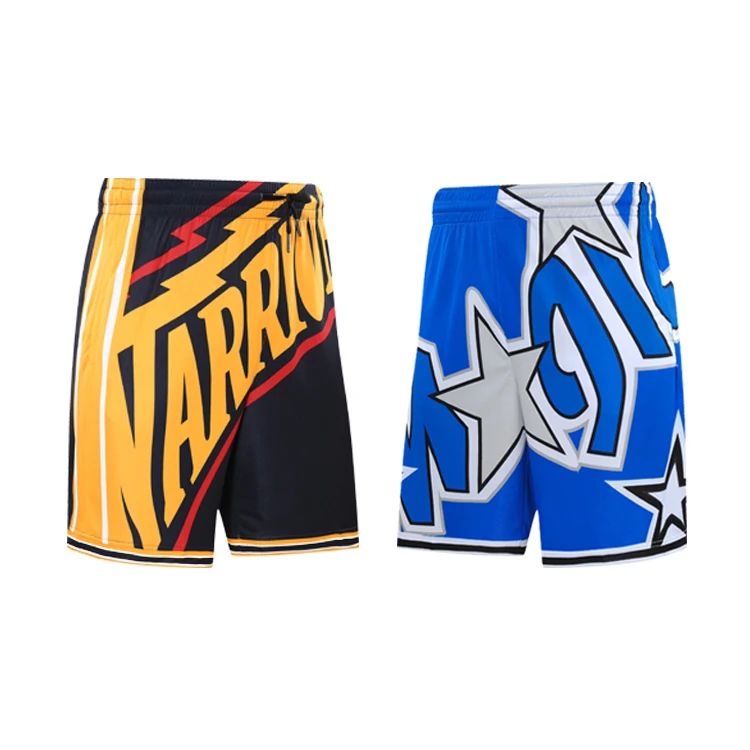 

Different Team Mens Basketball Shorts Custom Fasion Design American Vintage Basketball Shorts, Different color can be customized