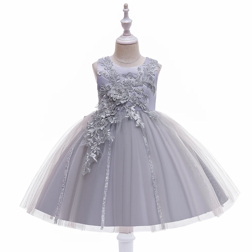 

New Fashion Baby Kids Prom Party Frock Apparel Girls Evening Dress Design