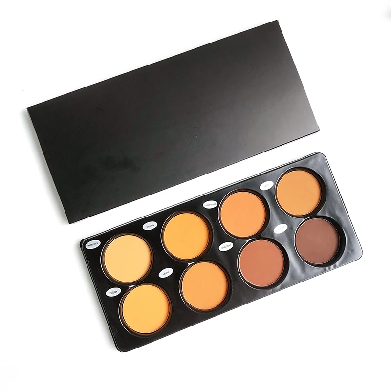 

best selling cosmetic face contour palette waterproof 8 colors concealer palette