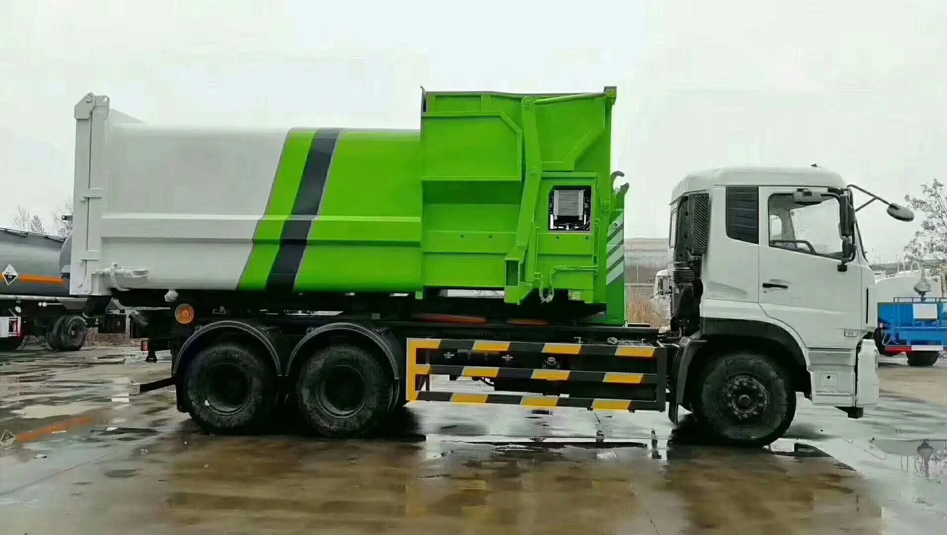 20 cubic meter hook lift compressed garbage truck