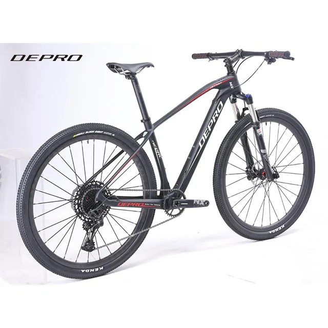 

29 Inch China Factory Wholesale Full Suspension Mountain Bicycle For Men, Black carbon