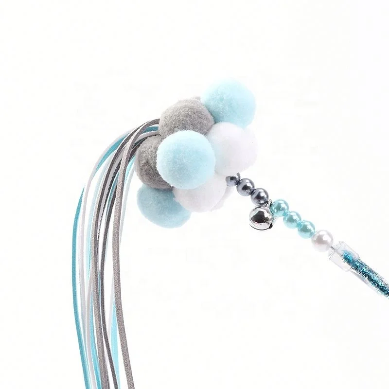

Pet Fairy Cat Stick Tassel Bell Cat Stick Interactive Pet Cat Toys, Photo