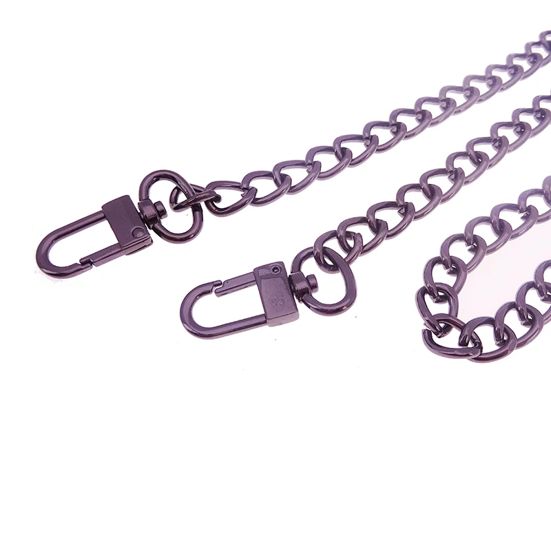 

Aluminum Roller Chain With Swivel Hook,Roll Chain For Female Bag Handbag Purse, Gunmetal