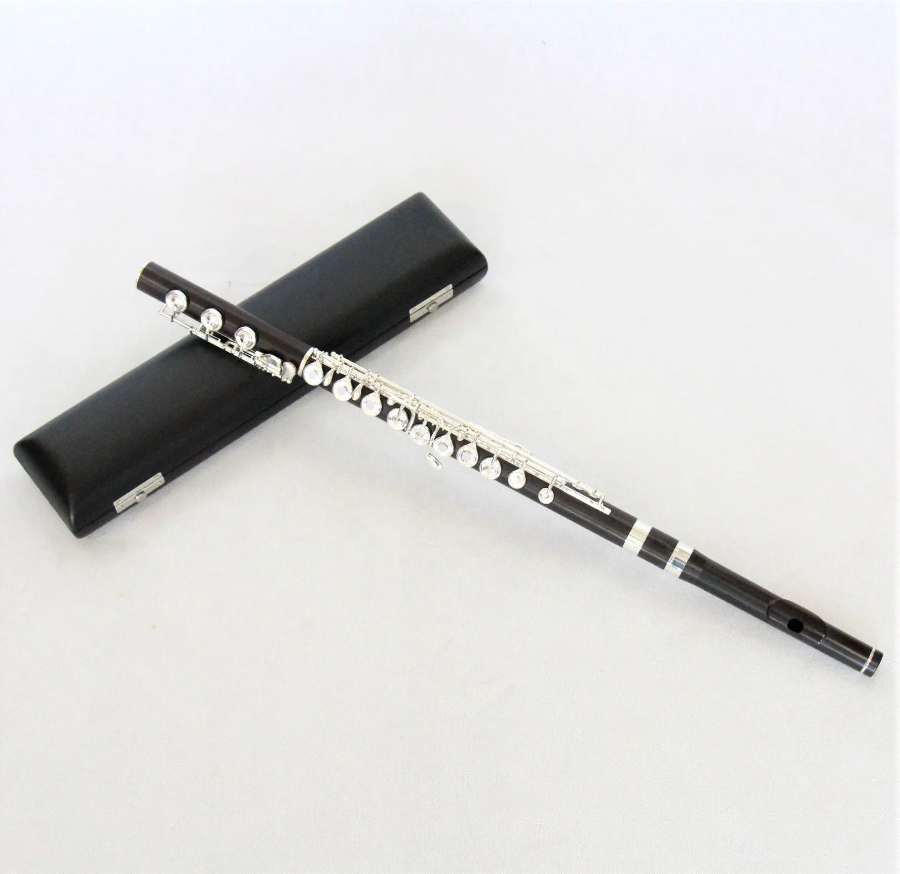 

ebony wood flute/ebony wooden flute/ebony wood c flute, Black