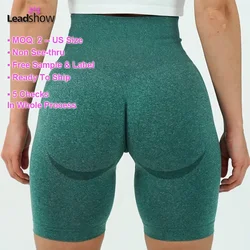 wholesale fitness clothing scrunch butt lift yoga pants women tights biker yoga high waist compression shorts