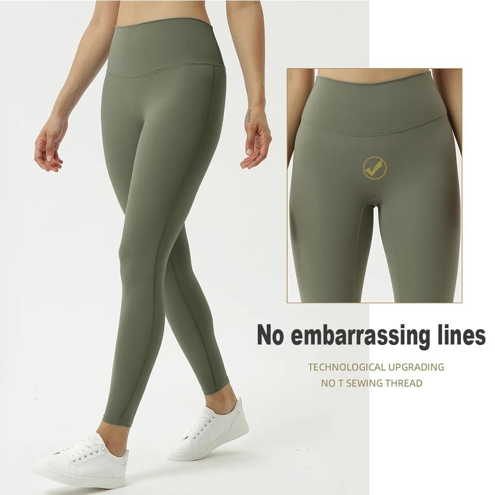 

2021 New custom high quality women yoga fitness workout seamless leggings yoga pants