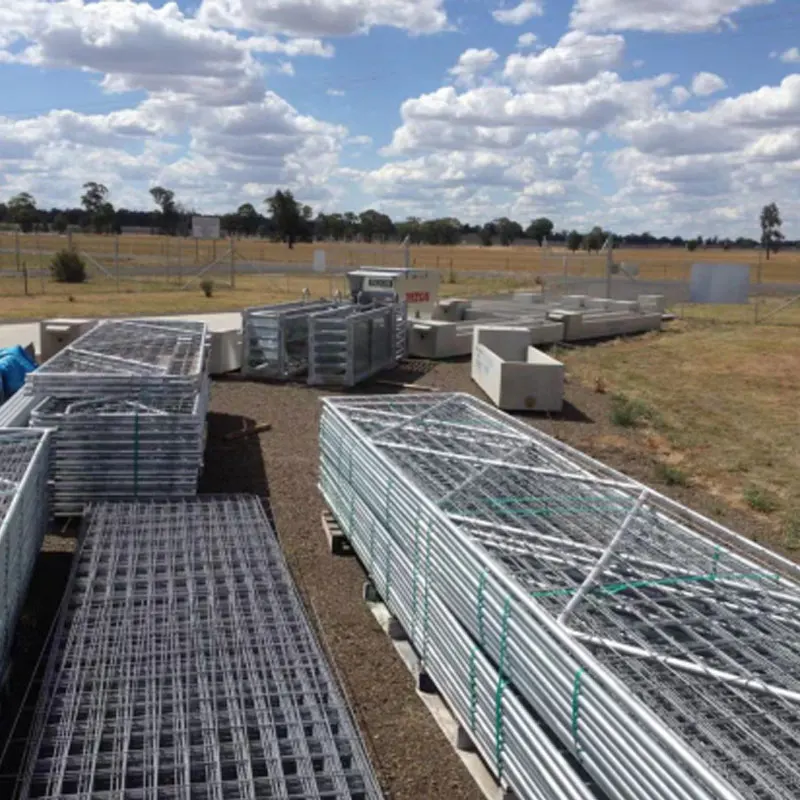 

Wholesale All Welded N/I Style Livestock N stay Ranch Gate, Dark green