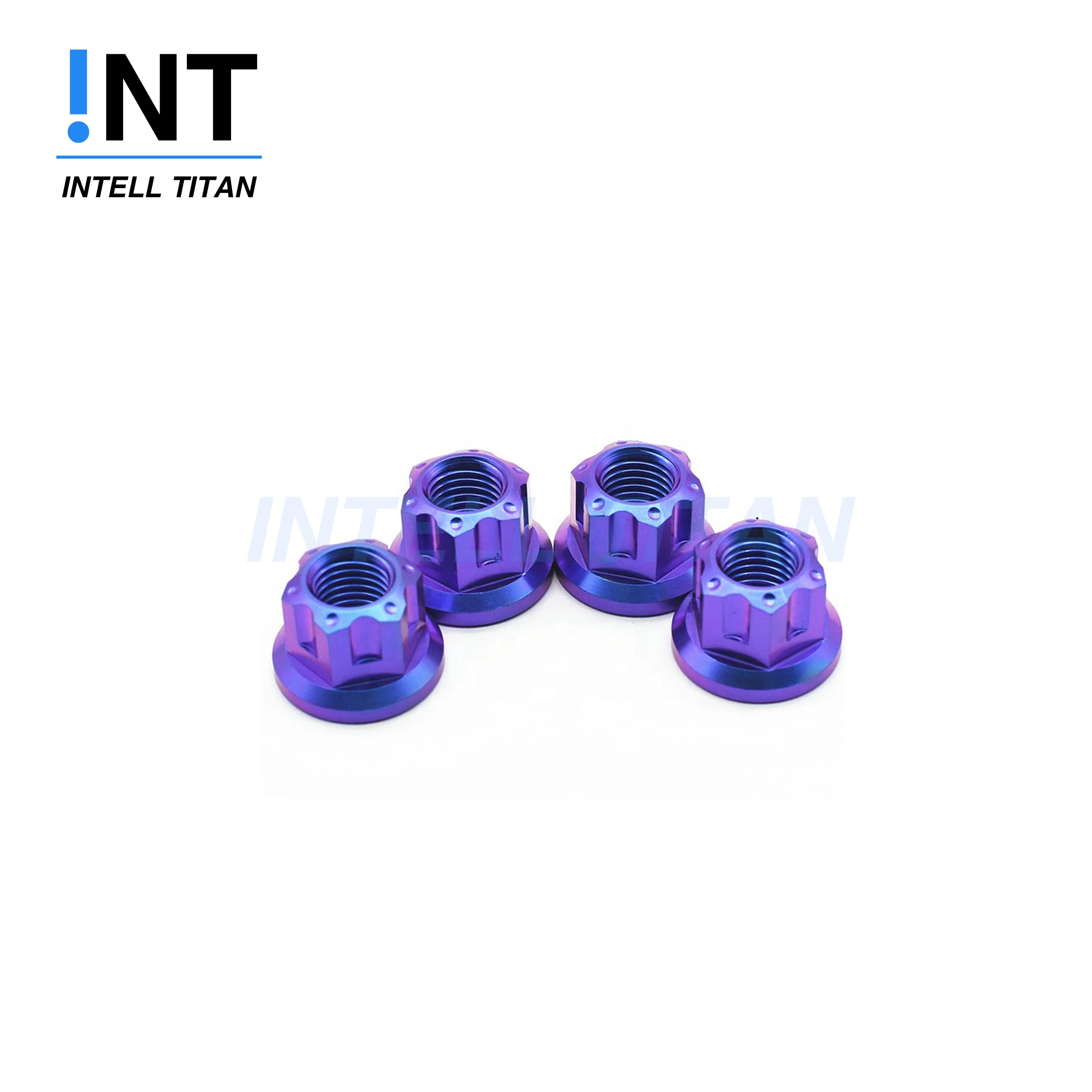 

Titanium Gr5 flange nut Ti Axle nuts for Motorcycle modified, Sliver,yellow,blue,gold,rainbow,purple,green,black