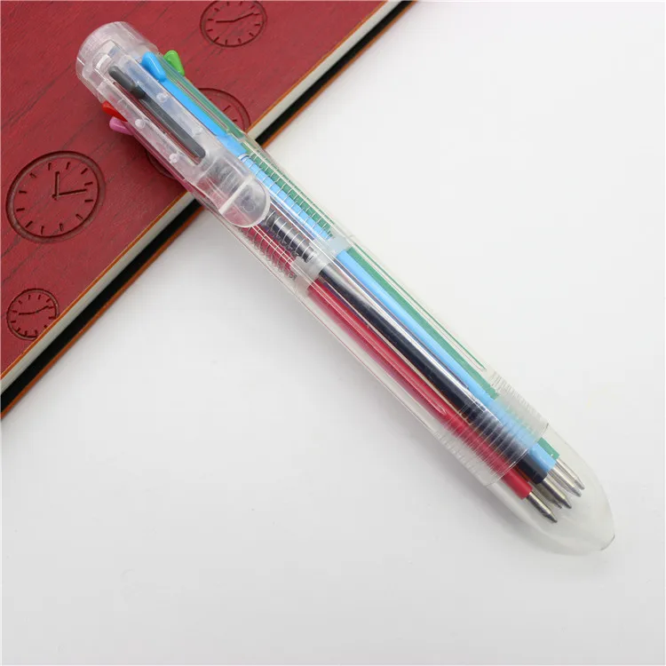 
Japanese high-quality pattern custom 8-color ballpoint pen multifunctional 8-in-1 color pen 
