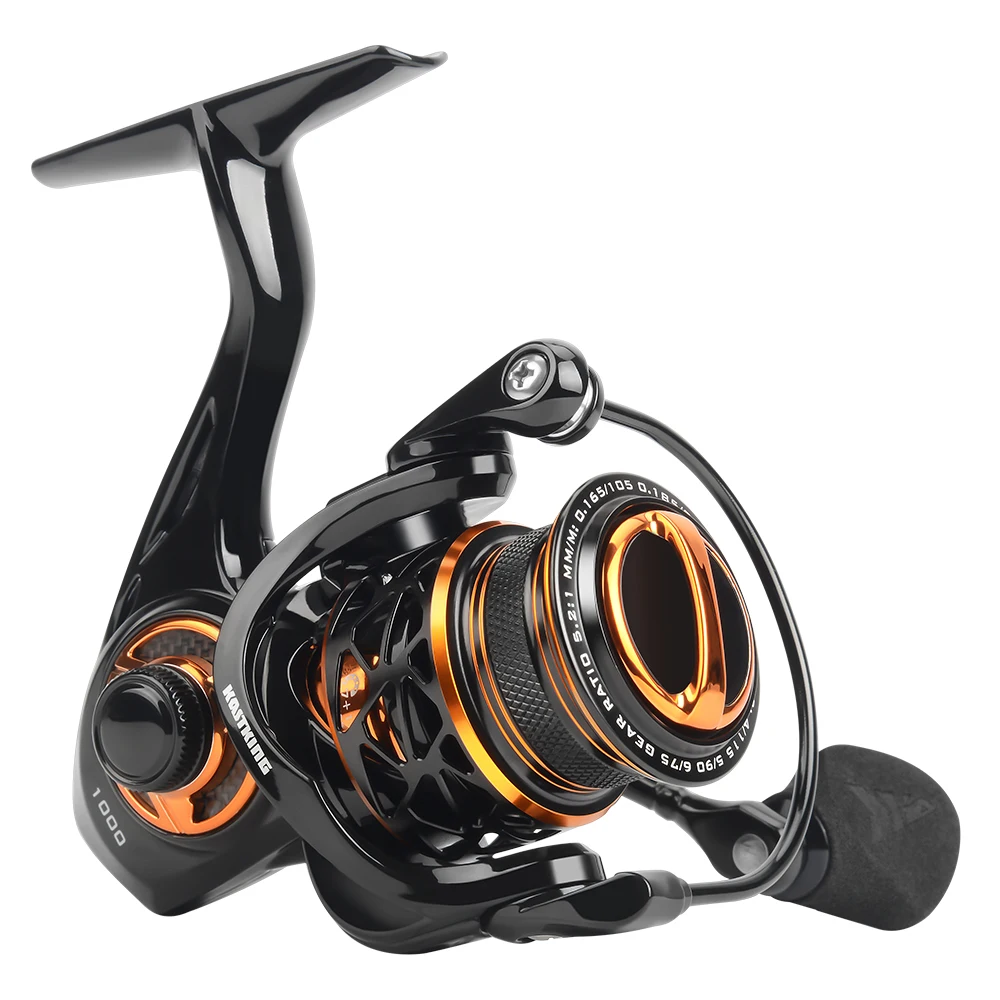 

KastKing Zephyr Spin Finesse System Spinning Fishing Reel 7 + 1 Stainless Steel Ball Bearings 4.5 KG Max Drag Spinning Reel