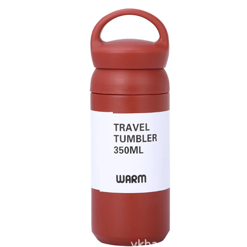 

350ml Wholesale portable customized double wall 304 stainless steel travel coffee mug tumbler thermos vacuum flask, Available colors or custom colors