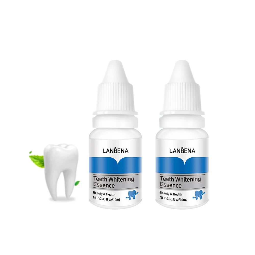 

LANBENA Professional Easy White Teeth Whitening Essence Liquid, Blue