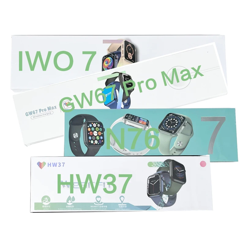 

2022 Smartwatch I Watch 7 Reloj Inteligente Iwo Series 7 Smart Watch HW37