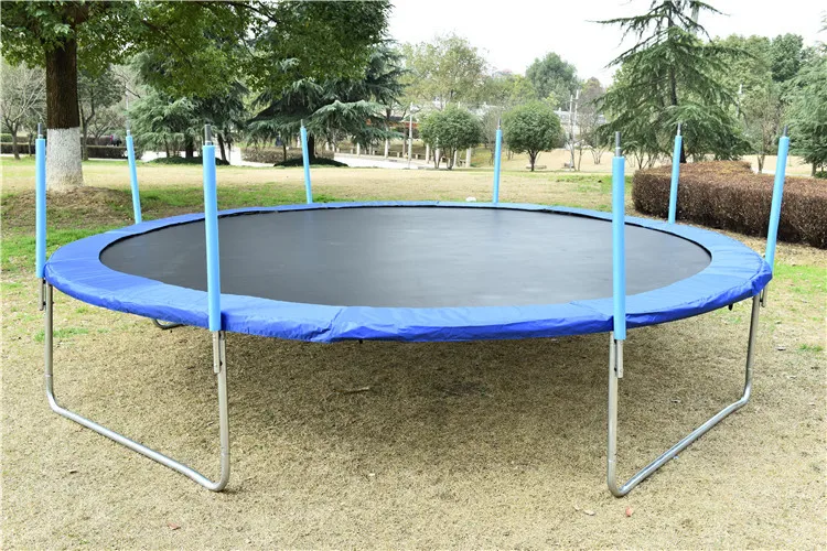 
With Ladder Hot Selling Inground Commercial Children Protective Net Big 16Ft Round Trampoline// 