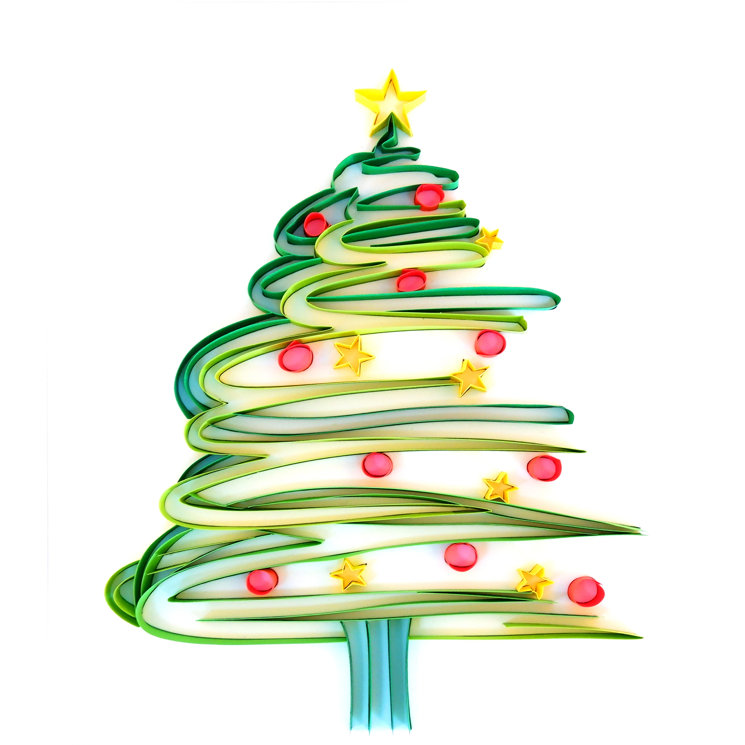 

Sell Christmas decoration creations quilling painting DIY colorful quilling paper for home decor