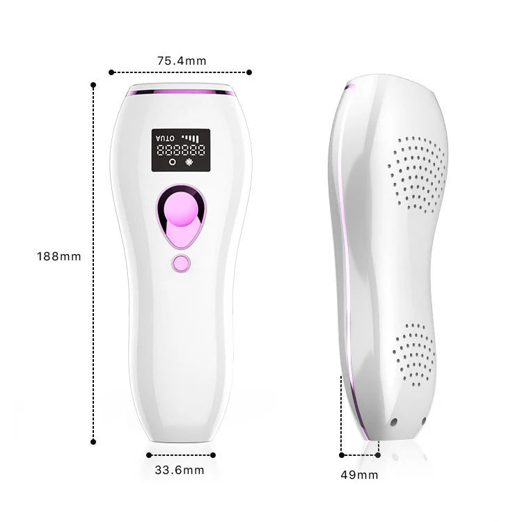 

Gubebeauty IPL ice freezing household full body laser hair removal depilator permanent hair removal hair removal machine with CE, White