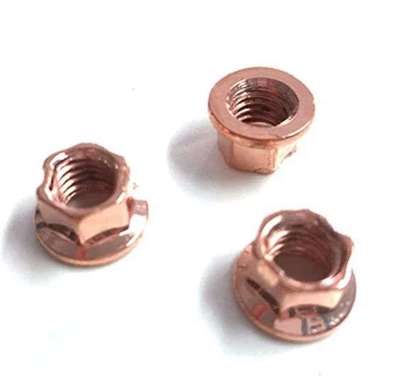 

1000cc buggy brass flanged nut m8 for go kart accessories