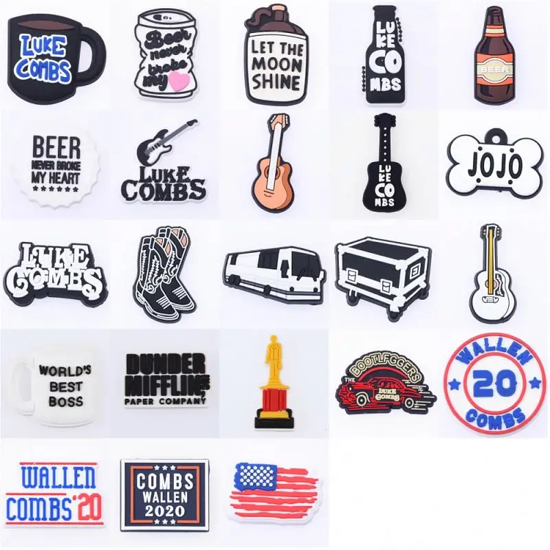 

50%OFF discount Wholesale Luke Combs wallen combs 20 croc charms shoe accessories luxury christmas charm for kids gifts, Jewelry