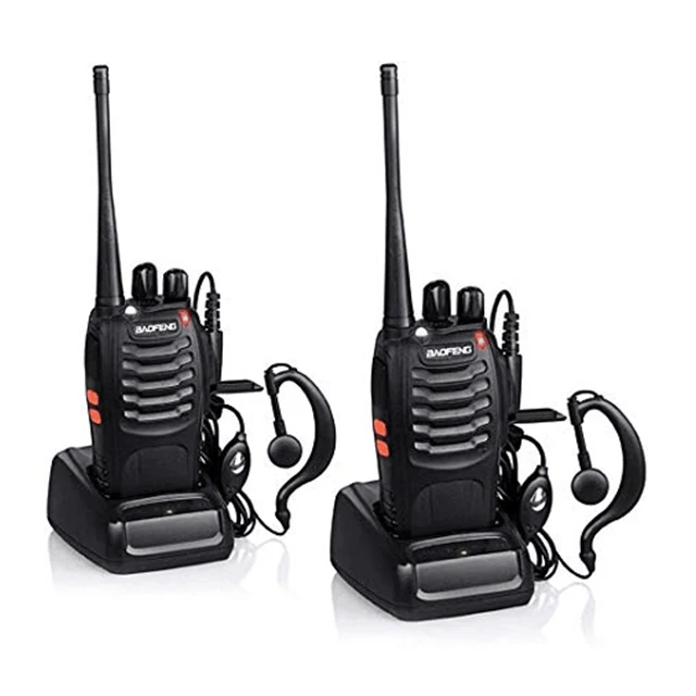

Cheaper price Wireless Long range walkie talkies BF-888S for home security radio 5W Handheld two way radio with battery save