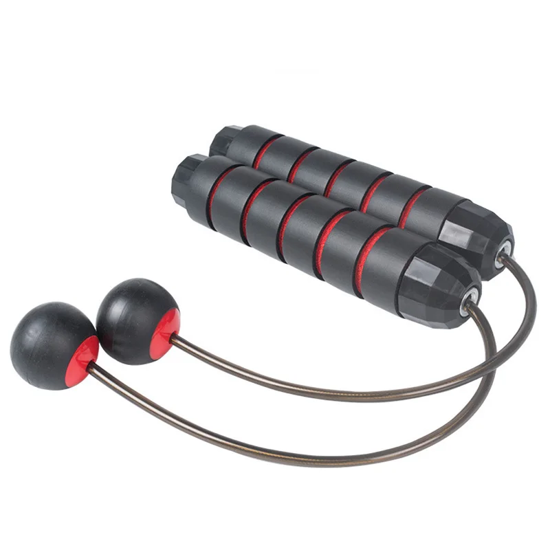 
RTS Adjustable Workout Training Steel Wire Jump Rope Wireless Ball Skipping Rope 