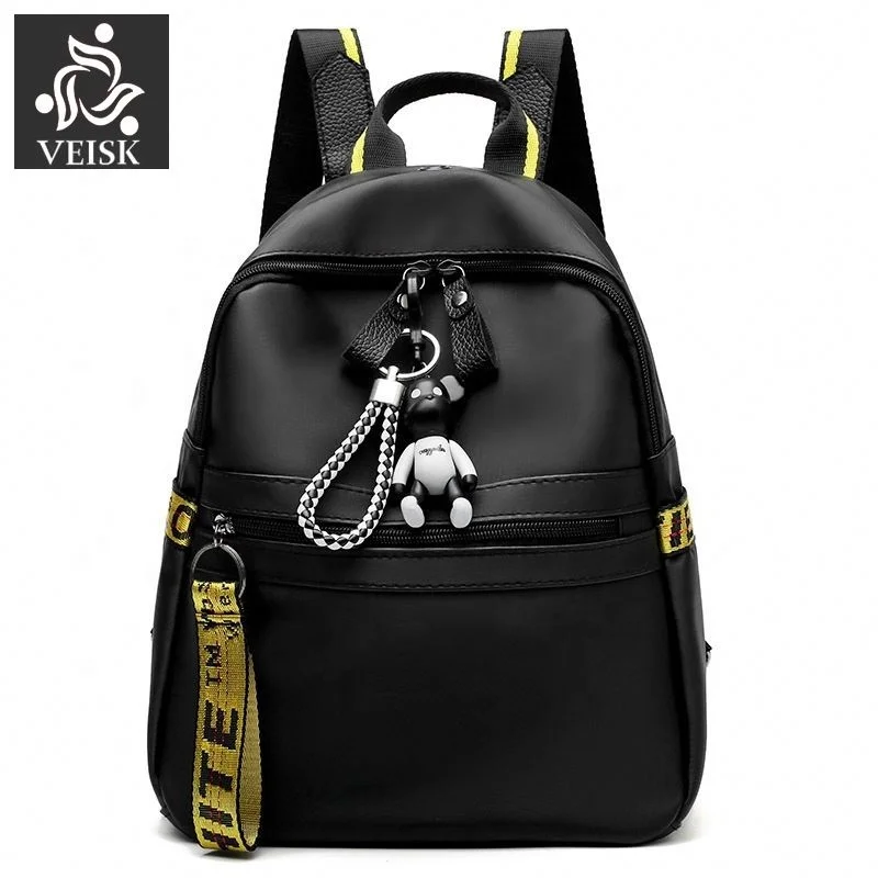 

Women'S Backpacks With Ribbon For Youth Teenage School Backpack Oxford Waterproof Material Ladies Travel Shoulder Bags Luxury