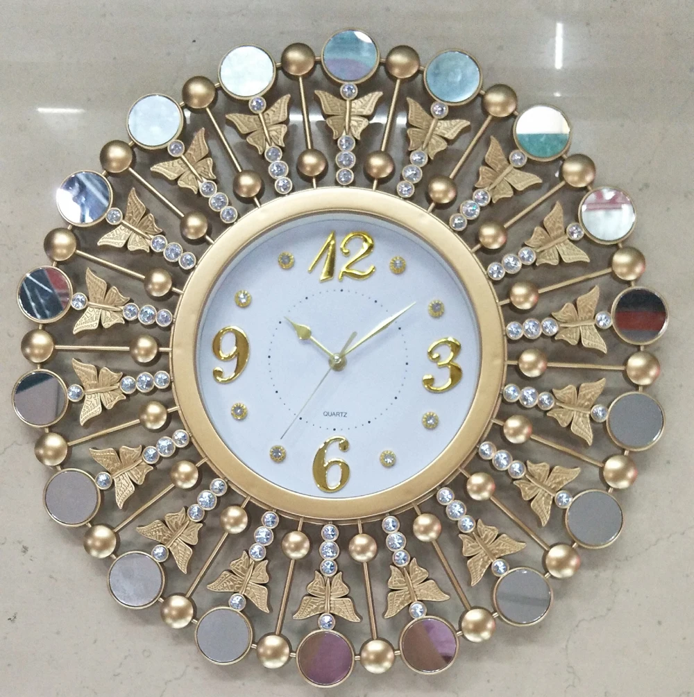 Decorative mirror wall clock как собрать