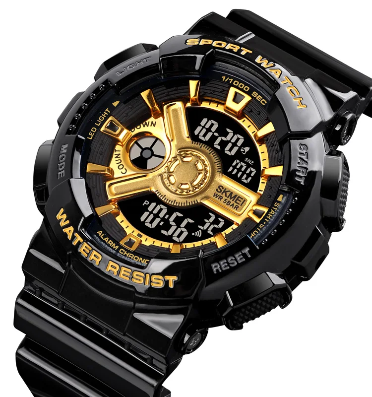 

relojes hombre mens sport digital watches wrist new design men wristwatch Skmei 1828