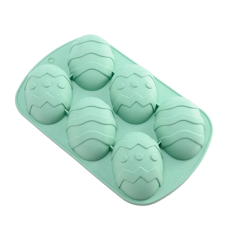 

Wholesale 6 Round Cake Baking Silicone Molds Chocolate Cube Mold Hot Chocolate Bomb Making Mold, Pink,customized color